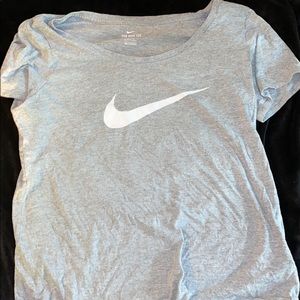 Gray Nike t-shirt